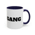 Coffee Gang Custom Accent Coffee Mug 11 oz