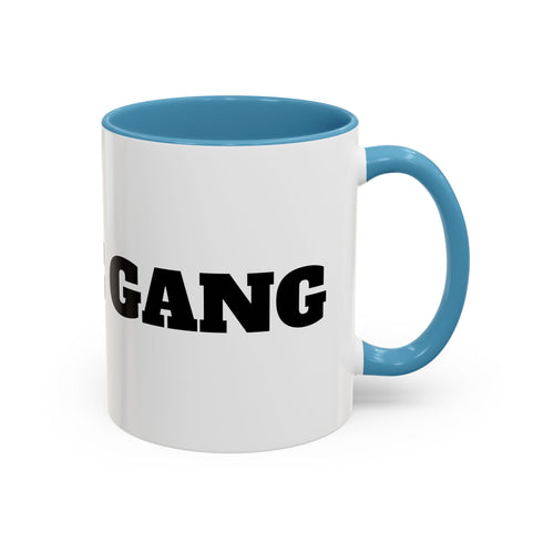 Coffee Gang Custom Accent Coffee Mug 11 oz