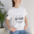 Customizable 50th Birthday Tee - "Authentic 50 Years of Not Giving a Damn"