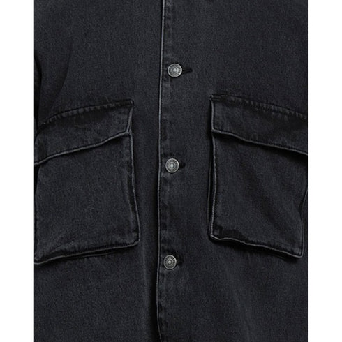 Simons Obey Morrison Black Denim Jacket