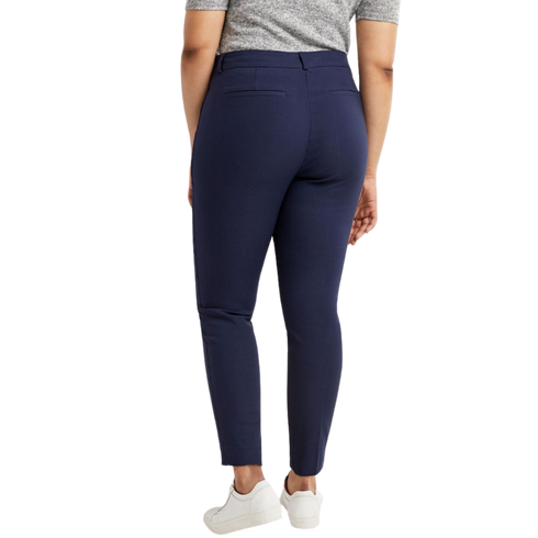 The Iconic Reitmans Ankle Pull On Pants Verona Blue, Size 12 - Petite - MGworld