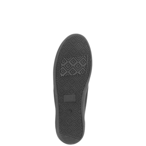 George Womens Casual Black Canvas Lace Up Shoes - MGworld