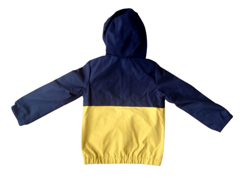 Moodstreet Raincoat Windbreaker Waterproof Hoodie, 98cm/2Y Back