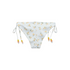Aerie Printed Ruffle Tie Cheekier Bikini Bottom | S