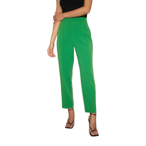 Dynamite Kendall Slim Pants with Side Zip, Juniper Green