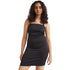H&M Black Satin Slip Dress