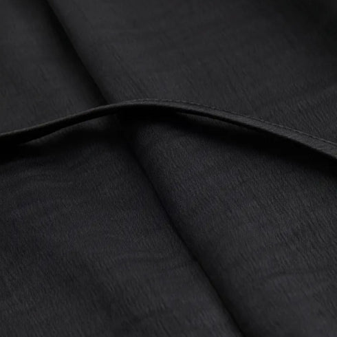 H&M Black Satin Slip Dress