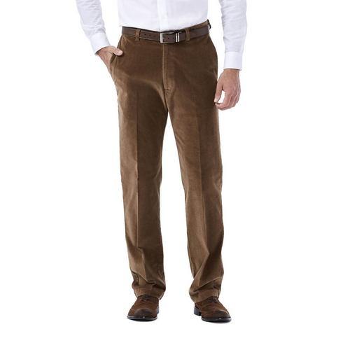 Haggar Men's Stretch Corduroy Pant Classic Fit