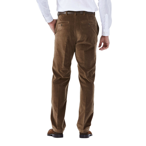 Haggar Men's Stretch Corduroy Pant Classic Fit
