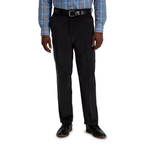Haggar Men's Stretch Corduroy Pant Classic Fit