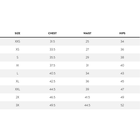 Reitmans Women's Sweatshirt Size Chart