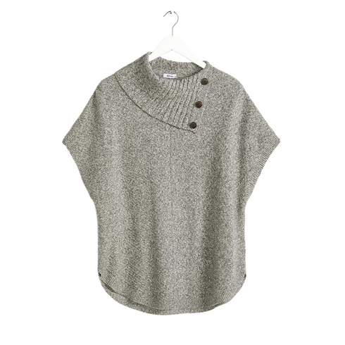 Reitmans Split Neck Short Sleeve Poncho on Sale