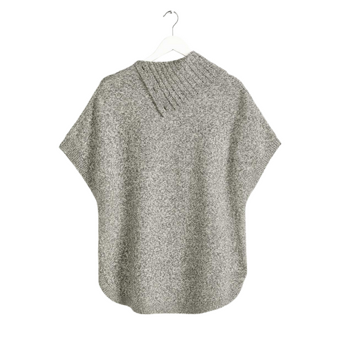 Reitmans Split Neck Short Sleeve Poncho on Sale