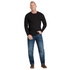 Warehouse One Henley Rib Knit Tee on Sale | MGworld