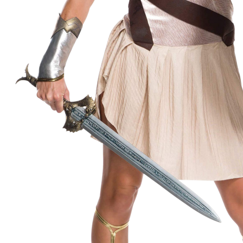 Wonder Woman Movie Sword Costume Accessory, DC Licensed - MGworld