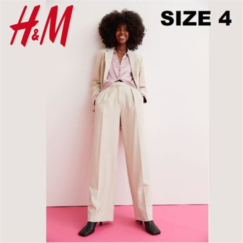 H&M Light Beige Dress Pants