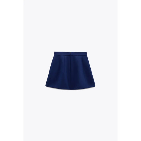 Zara Women's Navy Blue Mini Skirt
