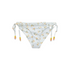 Aerie Printed Ruffle Tie Cheekier Bikini Bottom | S