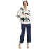 H&M Cream/Argyle-Patterned Sweater