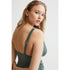 H&M MAMA V-neck swimsuit, Army Green