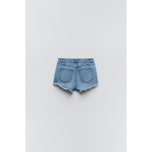 Zara High Rise Denim Shorts | 2