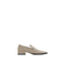 Zara Patent Finish Flat Shoes With Square Toe